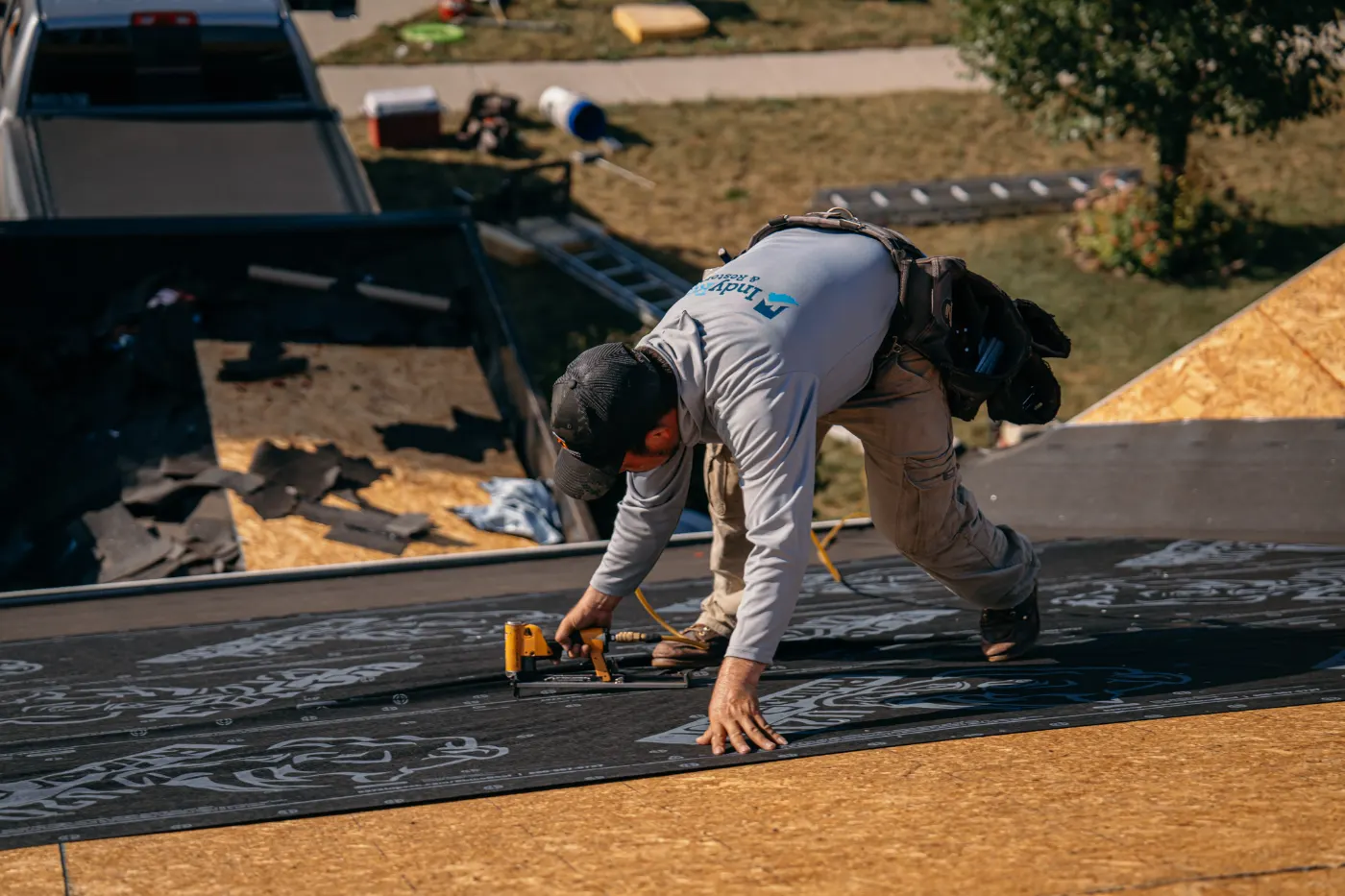 Commercial roof inspection documented in Oldenburg