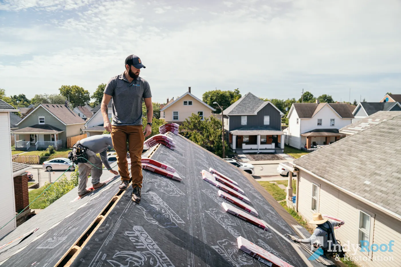 Commercial roof inspection documented in Oldenburg